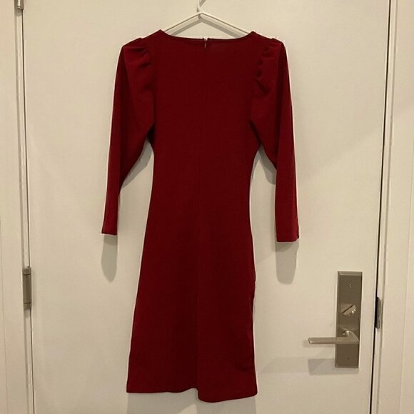 Revamped Ruched V-Neck Dress NWT - Picture 6 of 10